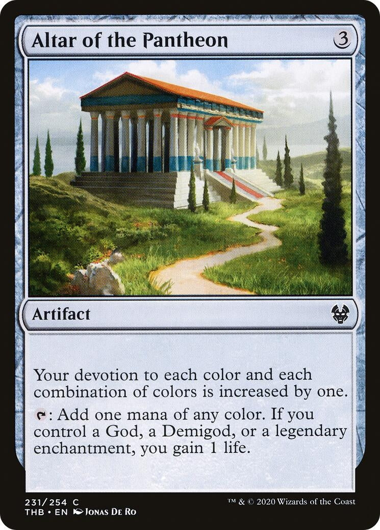 Altar of the Pantheon (231) (Theros Beyond Death)