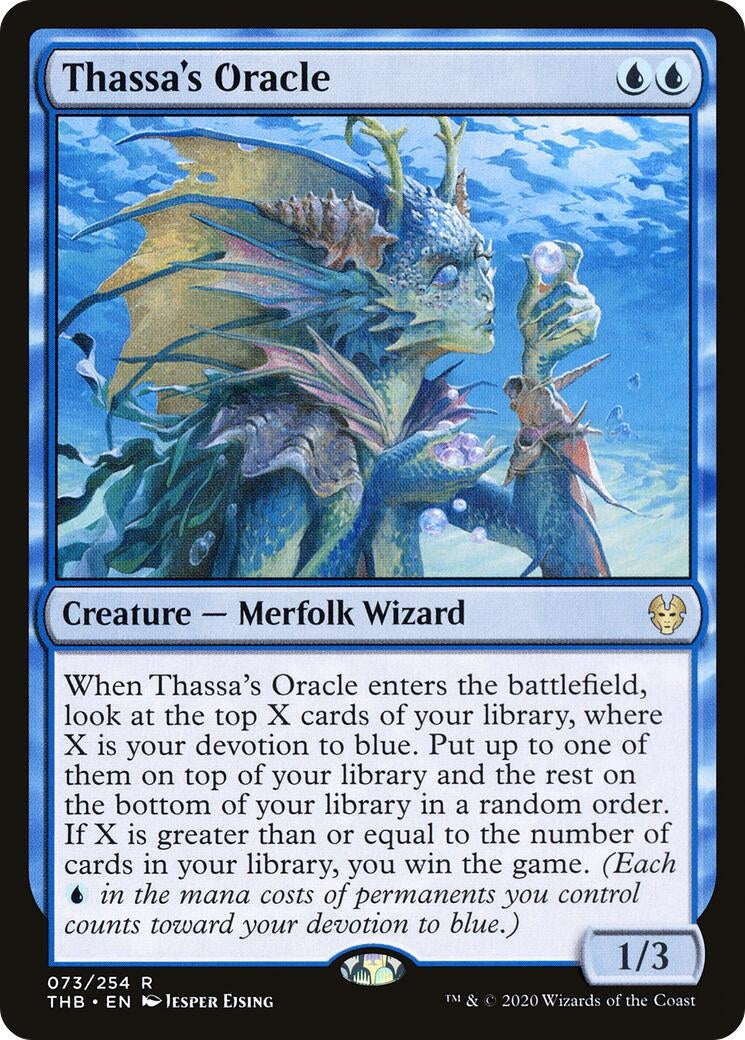 Thassa's Oracle (73) (Theros Beyond Death) (THB)