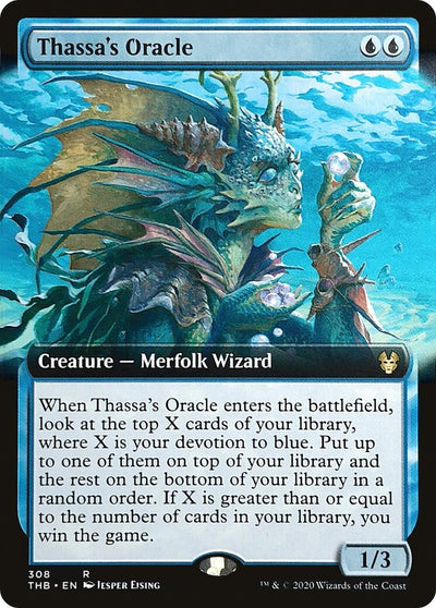 Thassa's Oracle (Extended Art) (308) (Theros Beyond Death)