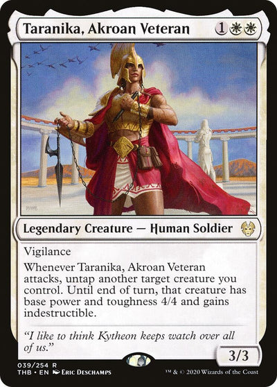 Taranika, Akroan Veteran (39) (Theros Beyond Death)