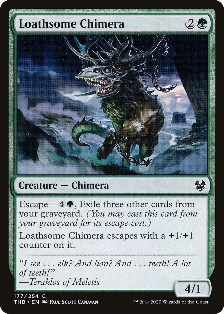 Loathsome Chimera (177) (Theros Beyond Death)