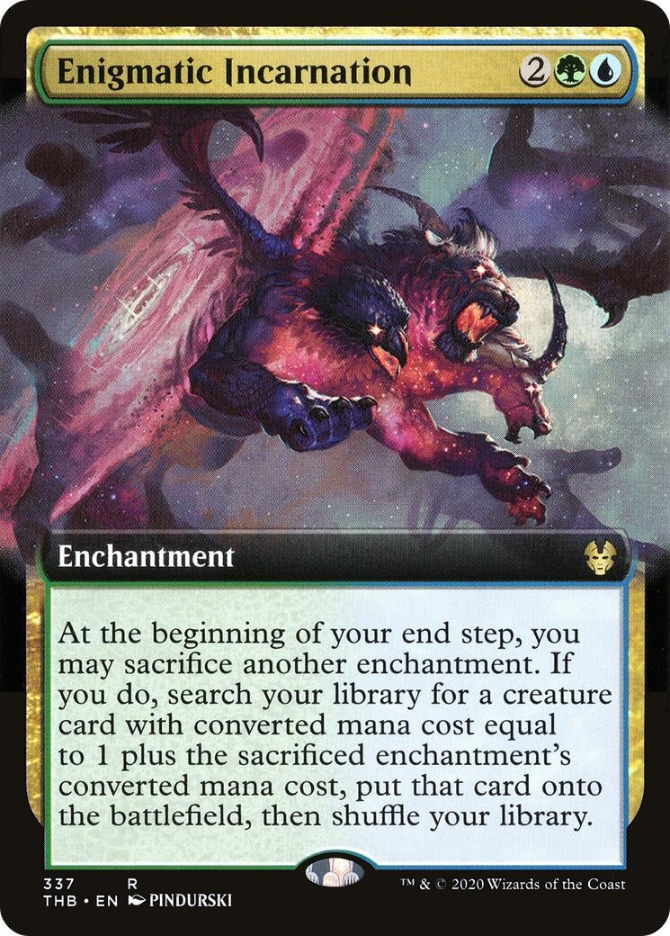 Enigmatic Incarnation (Extended Art) (337) (Theros Beyond Death)