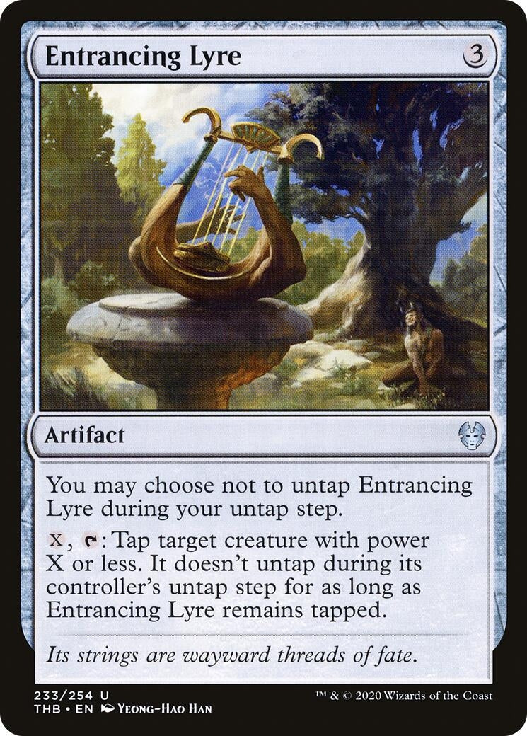 Entrancing Lyre (233) (Theros Beyond Death) (THB)