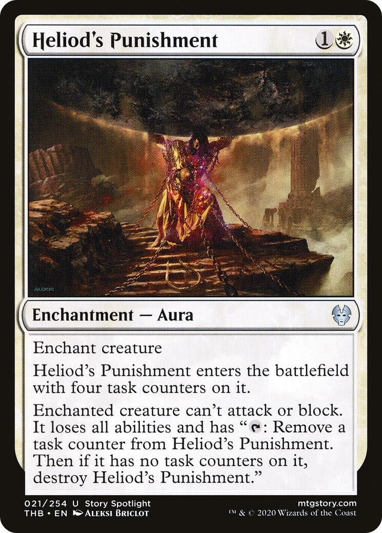 Heliod's Punishment (21) (Theros Beyond Death)