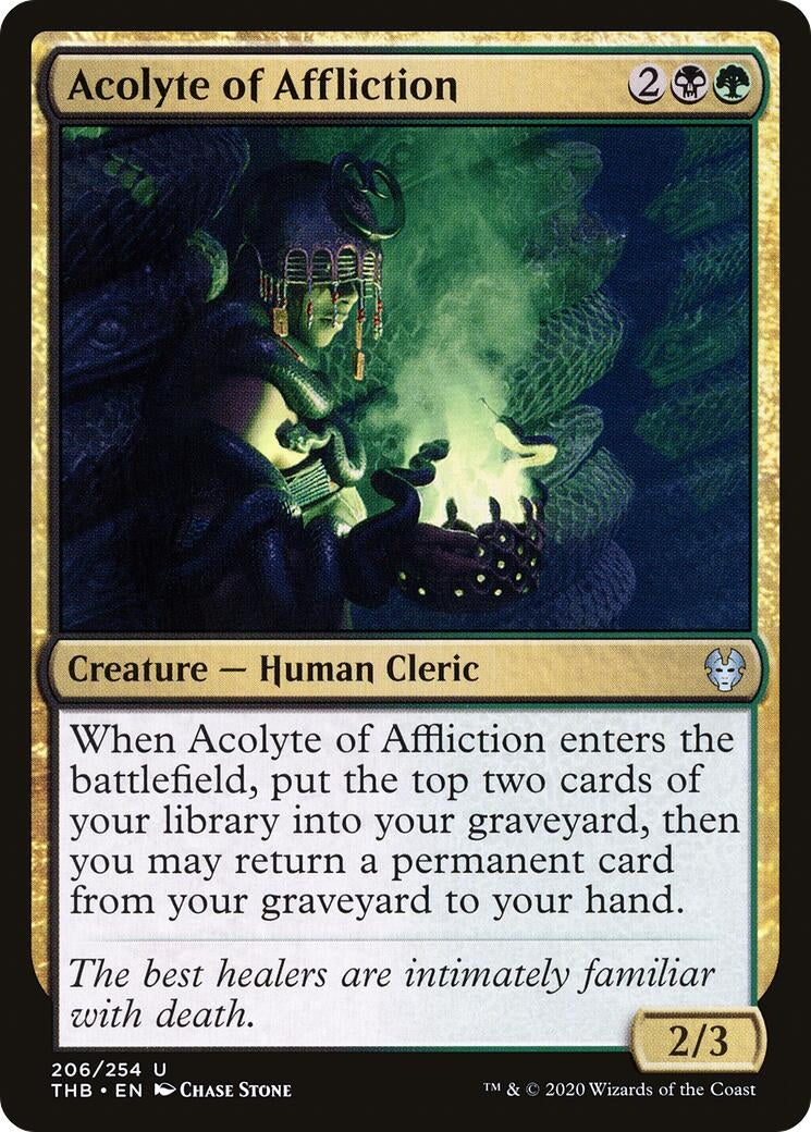 Acolyte of Affliction (206) (Theros Beyond Death)