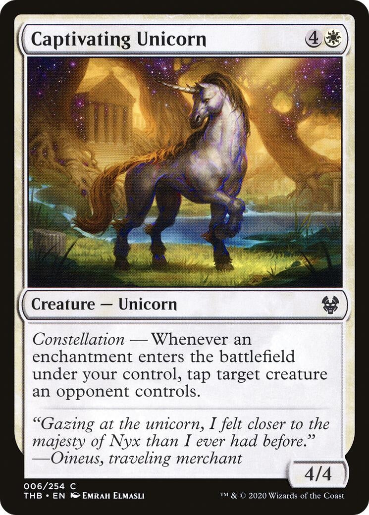 Captivating Unicorn (6) (Theros Beyond Death)