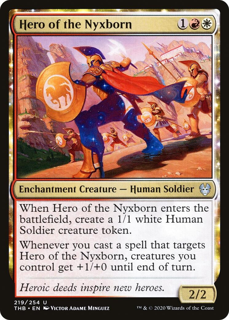 Hero of the Nyxborn (219) (Theros Beyond Death)