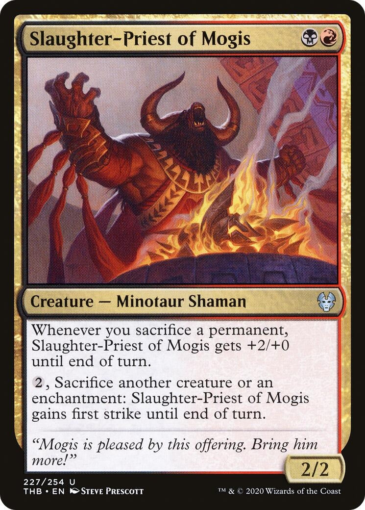 Slaughter-Priest of Mogis (227) (Theros Beyond Death)