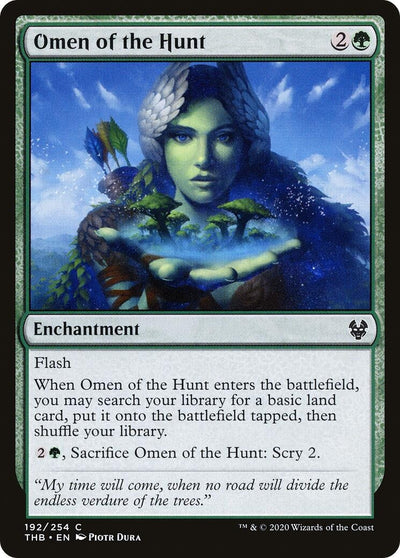 Omen of the Hunt (192) (Theros Beyond Death)