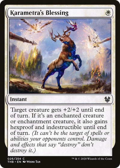 Karametra's Blessing (26) (Theros Beyond Death)