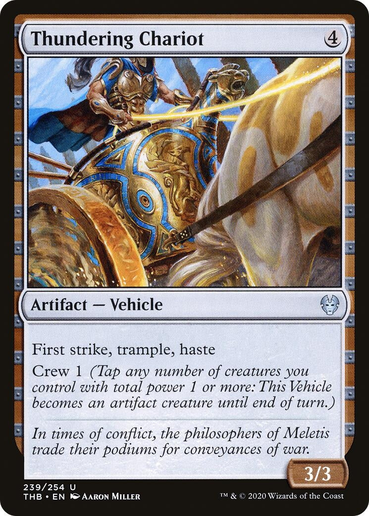 Thundering Chariot (239) (Theros Beyond Death)