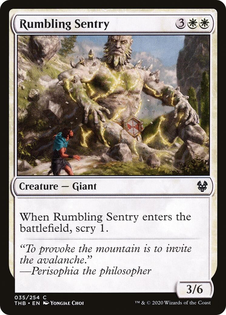 Rumbling Sentry (35) (Theros Beyond Death)