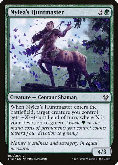 Nylea's Huntmaster (187) (Theros Beyond Death)