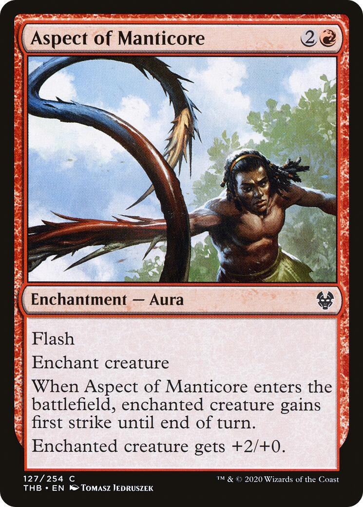 Aspect of Manticore (127) (Theros Beyond Death)