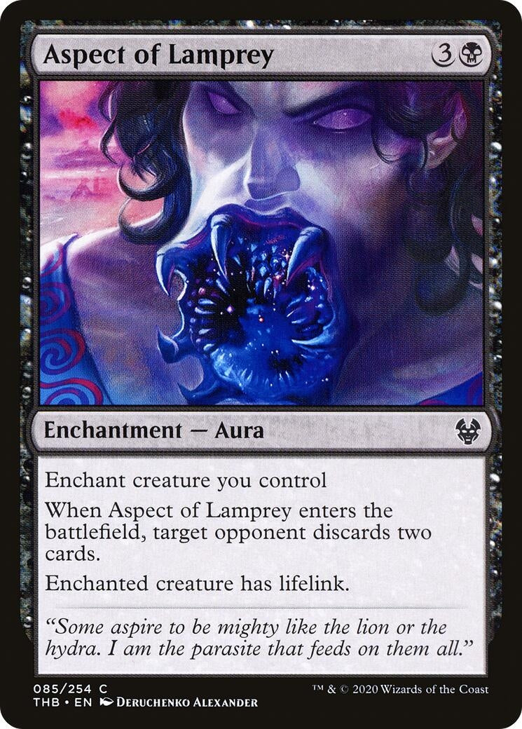Aspect of Lamprey (85) (Theros Beyond Death)