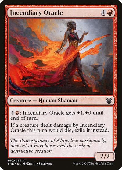 Incendiary Oracle (140) (Theros Beyond Death)