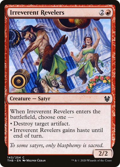 Irreverent Revelers (143) (Theros Beyond Death)