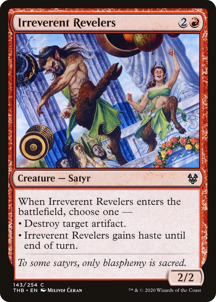 Irreverent Revelers (143) (Theros Beyond Death)