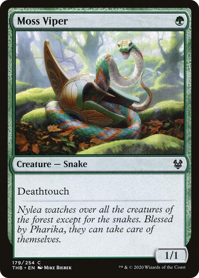 Moss Viper (179) (Theros Beyond Death)