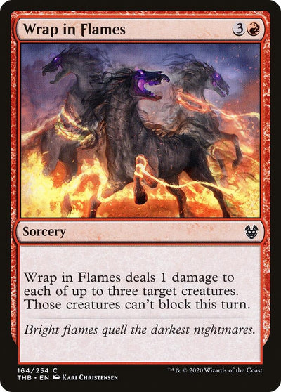Wrap in Flames (164) (Theros Beyond Death)