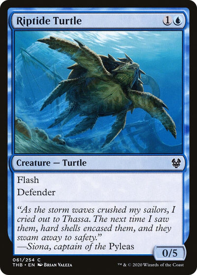 Riptide Turtle (61) (Theros Beyond Death)