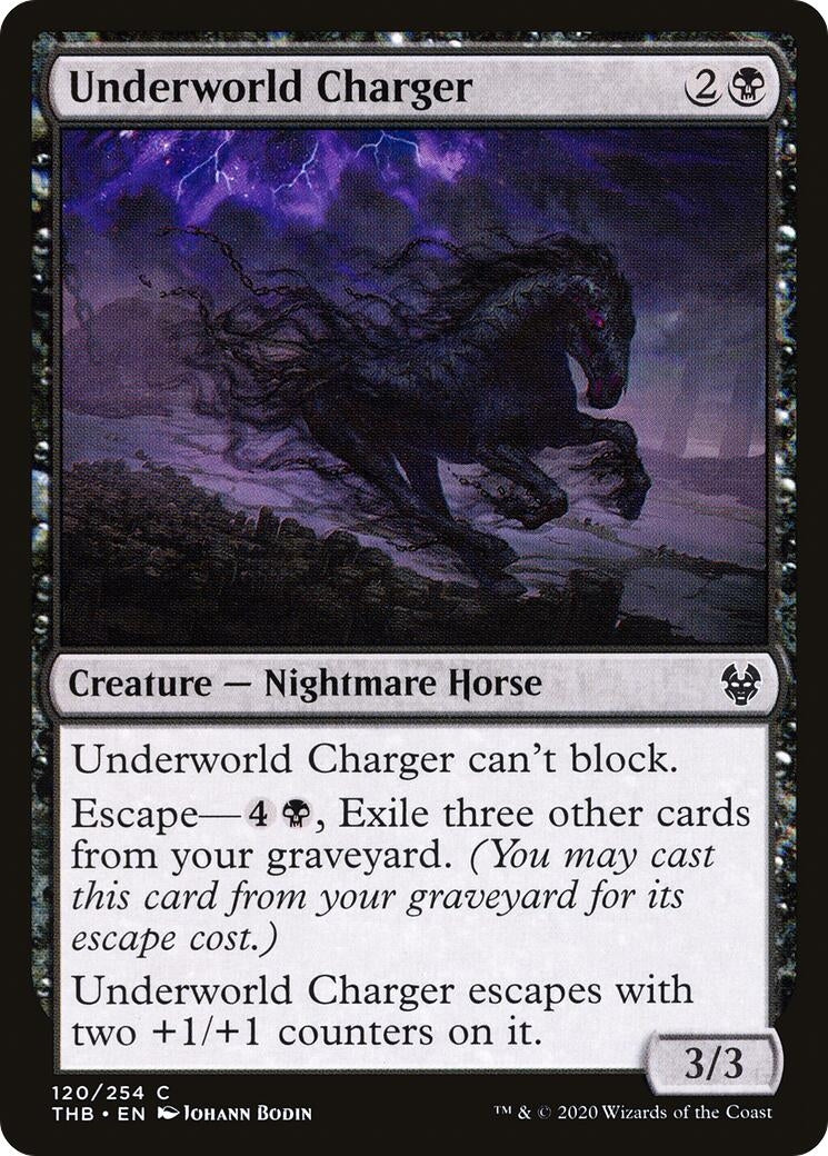 Image for Underworld Charger (120) - Magic: The Gathering