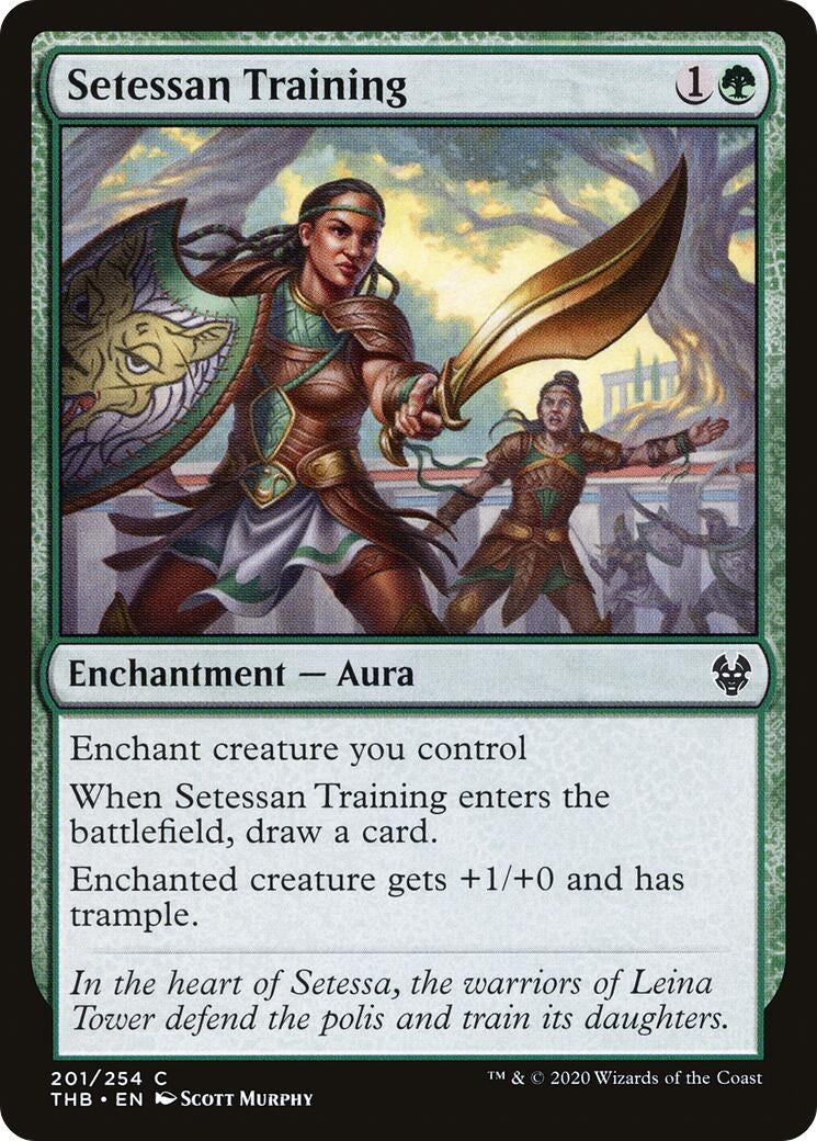 Setessan Training (201) (Theros Beyond Death) (THB)