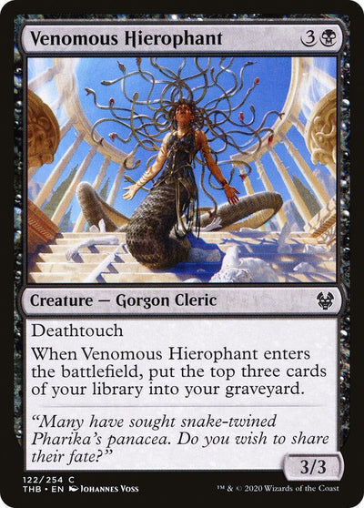 Venomous Hierophant (122) (Theros Beyond Death)