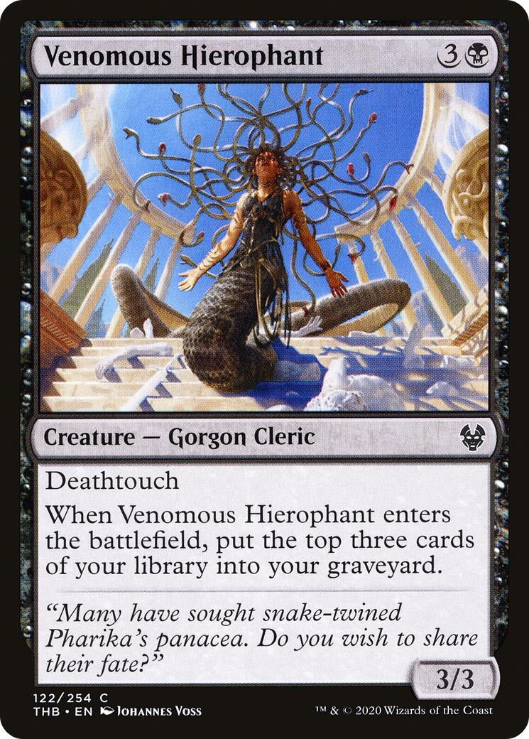 Image for Venomous Hierophant (122) - Magic: The Gathering