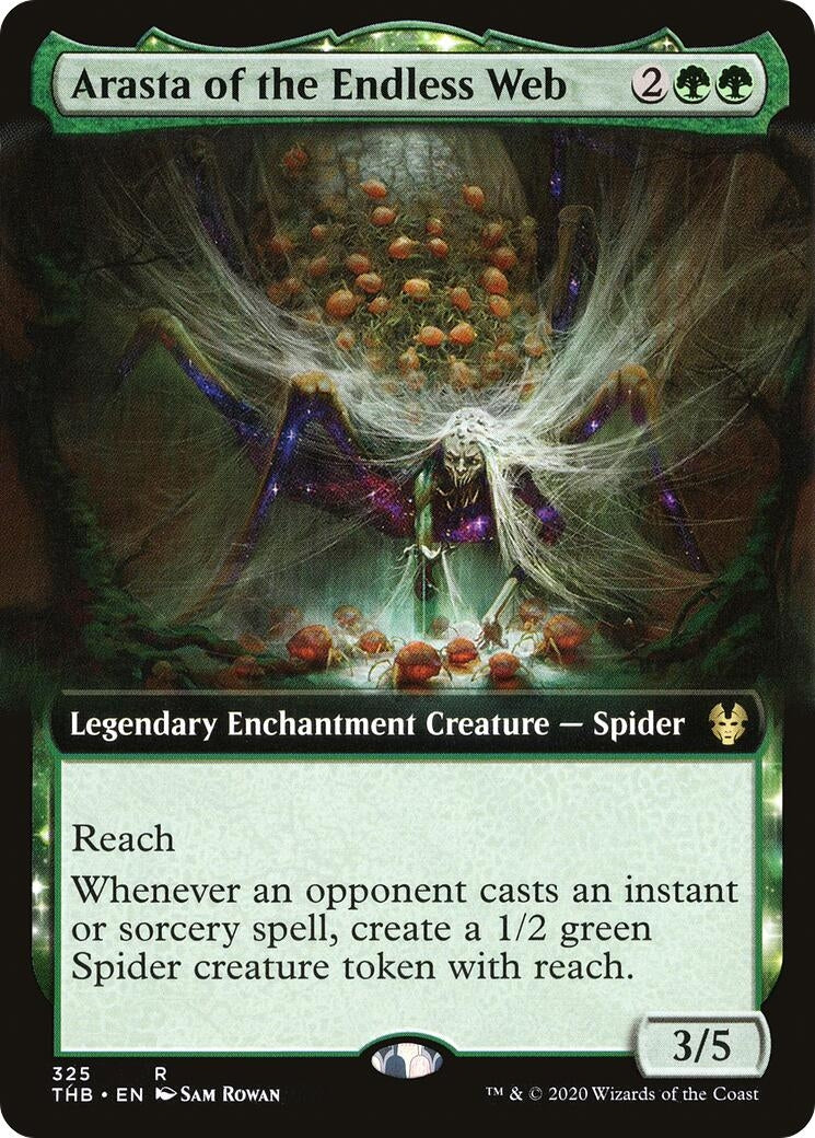 Arasta of the Endless Web (Extended Art) (325) (Theros Beyond Death)