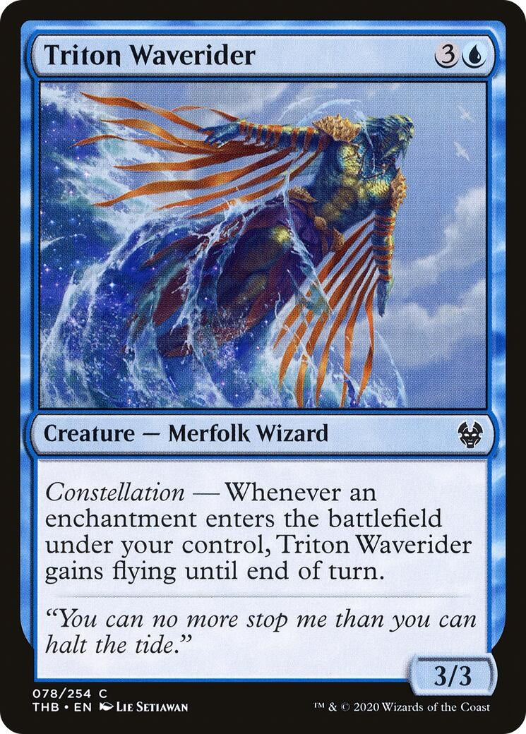 Triton Waverider (78) (Theros Beyond Death)