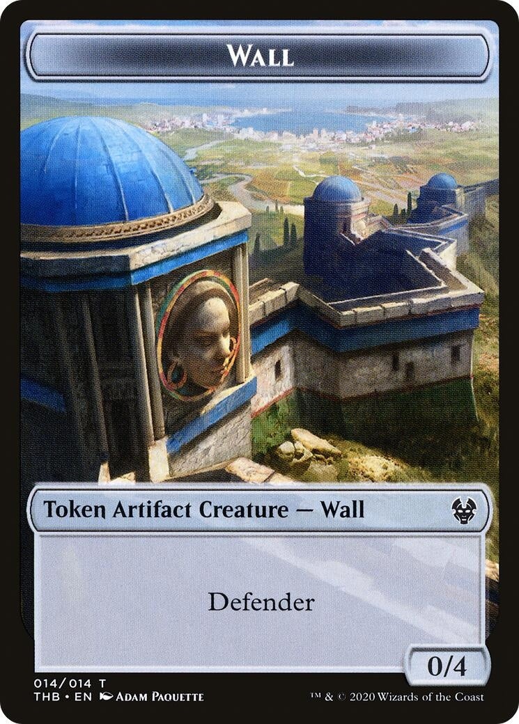 Image for Wall Token (14) - Magic: The Gathering