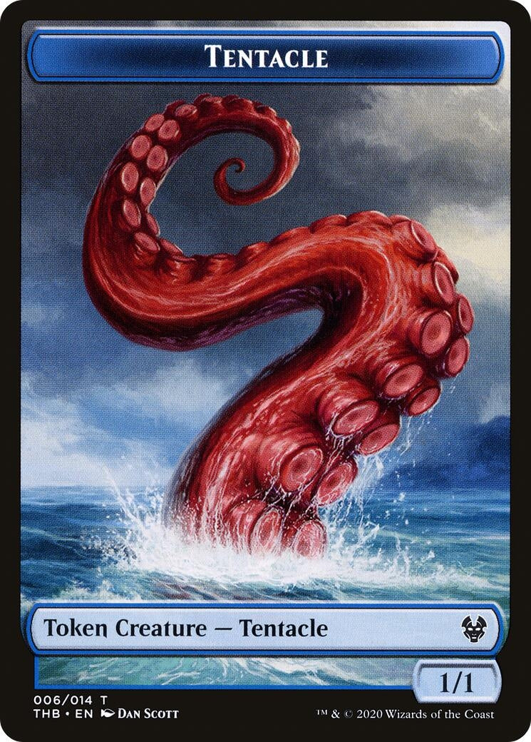 Tentacle Token (6) (Theros Beyond Death)