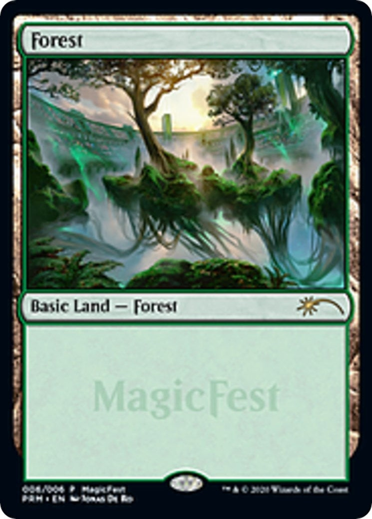 Forest (2020) (6) (MagicFest Cards)
