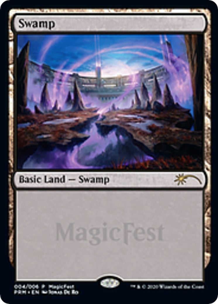 Swamp (2020) (4) (MagicFest Cards)
