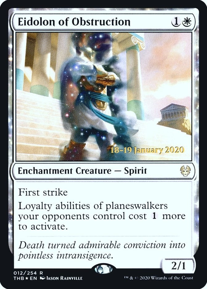 Eidolon of Obstruction (12) (Prerelease Cards)
