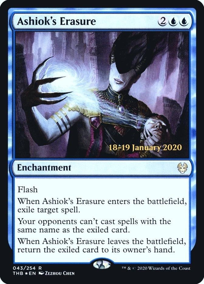 Ashiok's Erasure (43) (Prerelease Cards)