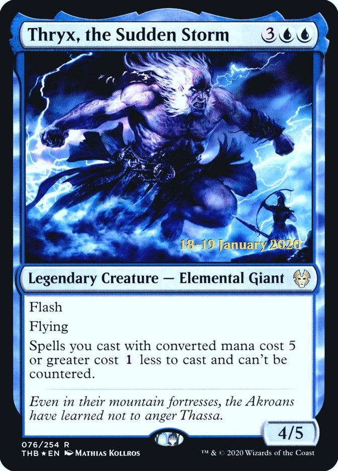 Thryx, the Sudden Storm (76) (Prerelease Cards)