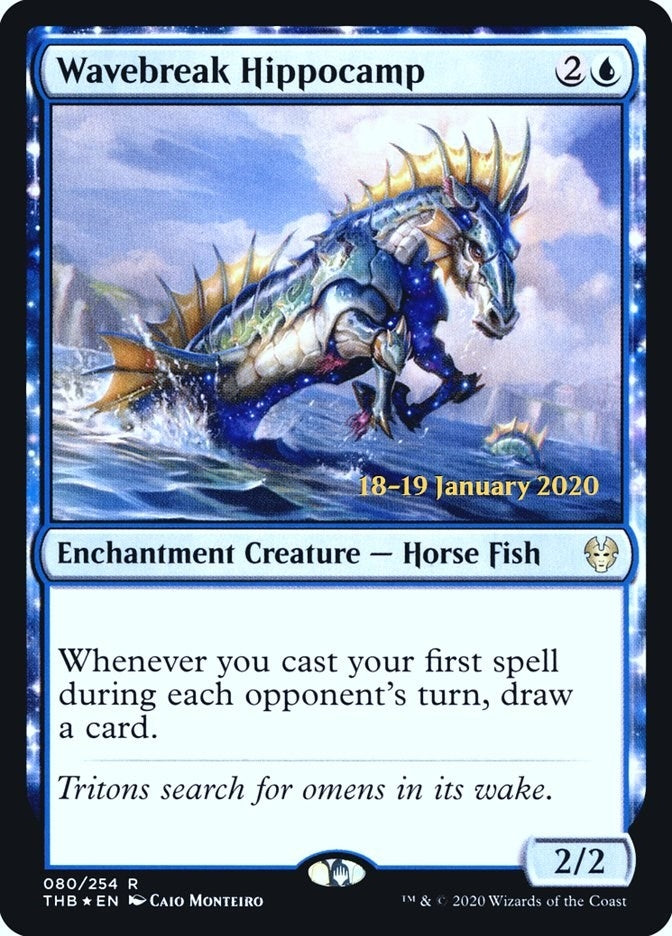 Wavebreak Hippocamp (80) (Prerelease Cards)