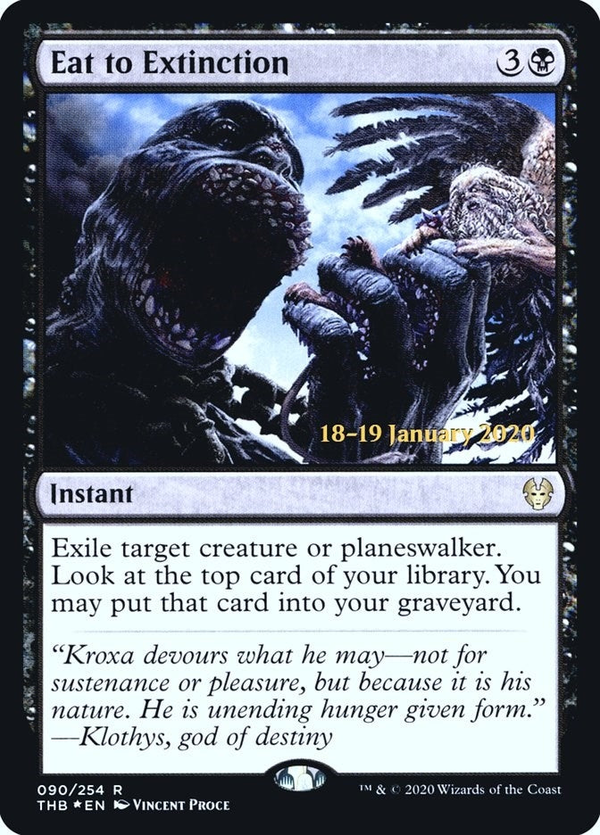 Eat to Extinction (90) (Prerelease Cards)