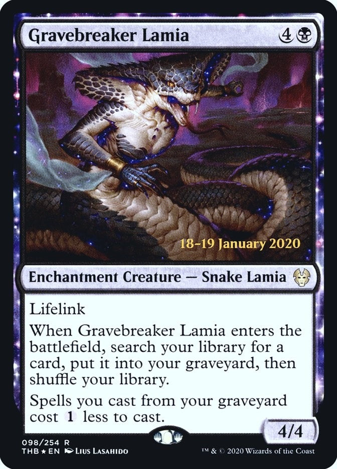 Gravebreaker Lamia (98) (Prerelease Cards)