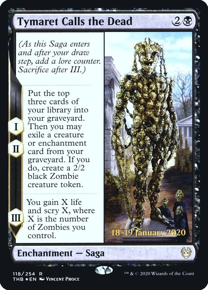 Image for Tymaret Calls the Dead (118) - Magic: The Gathering