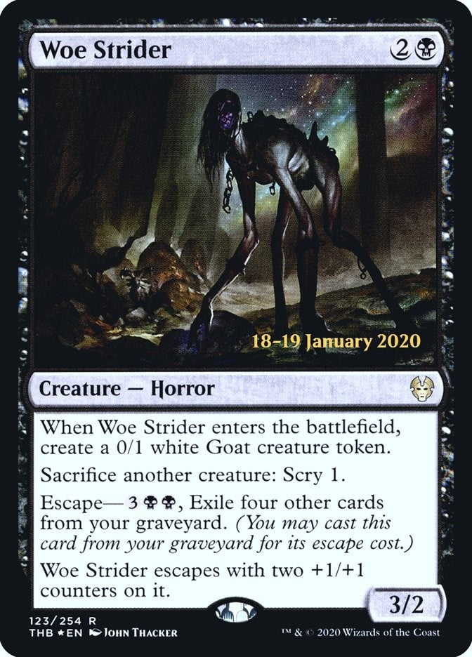 Woe Strider (123) (Prerelease Cards)