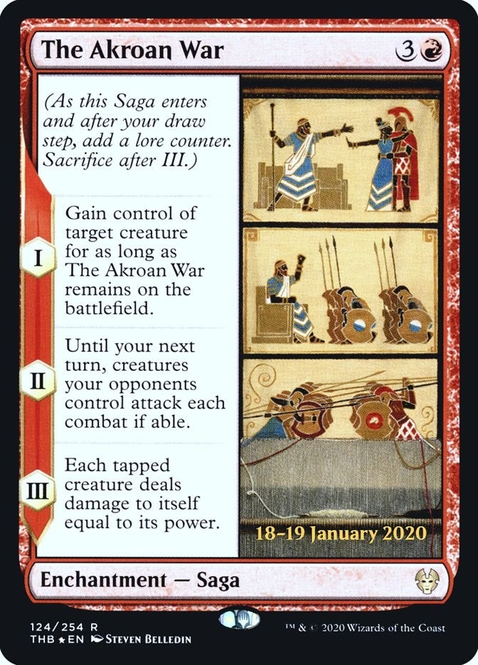 The Akroan War (124) (Prerelease Cards)