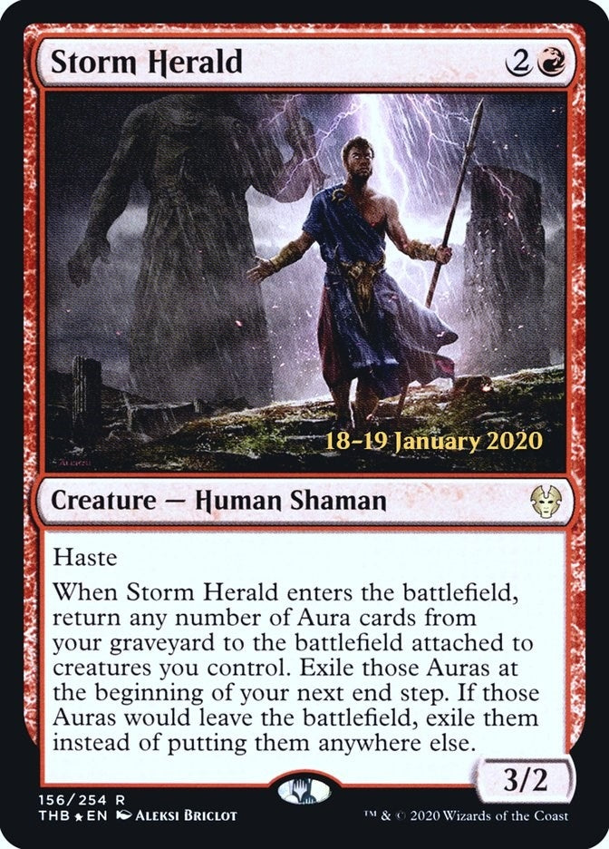 Storm Herald (156) (Prerelease Cards)