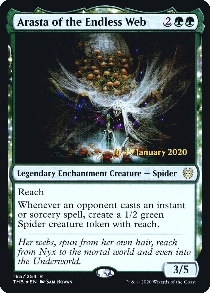 Arasta of the Endless Web (165) (Prerelease Cards)