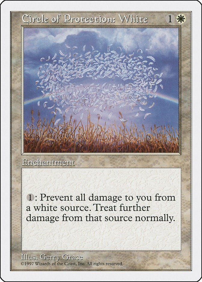 Circle of Protection: White (Fifth Edition)