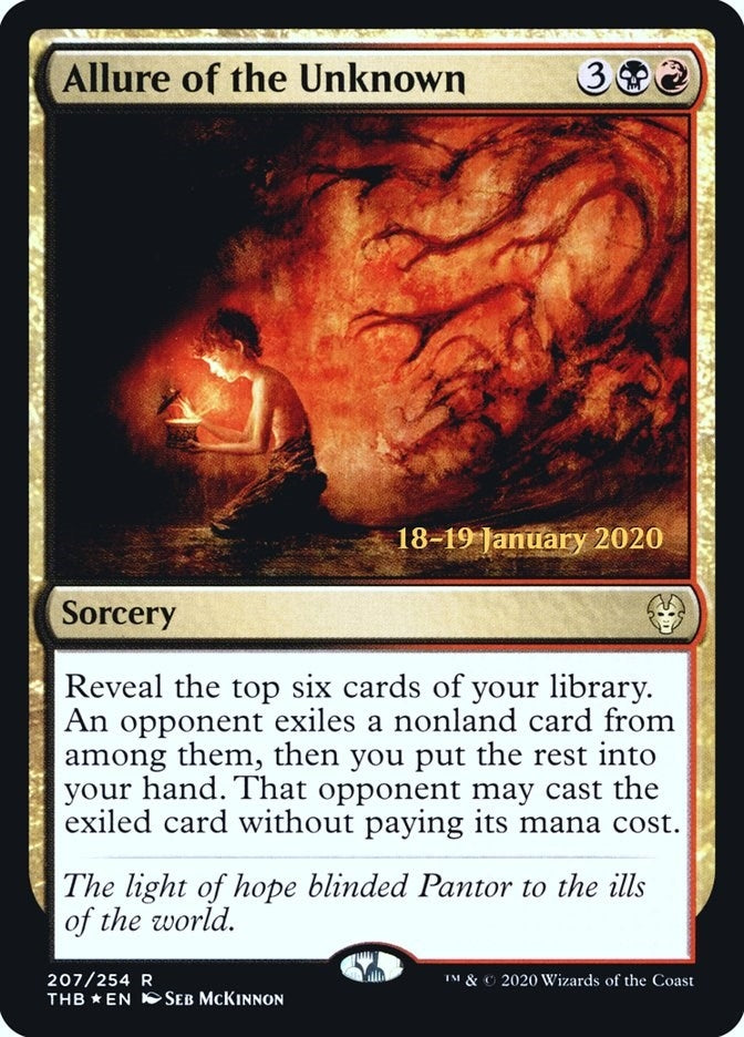 Allure of the Unknown (207) (Prerelease Cards)