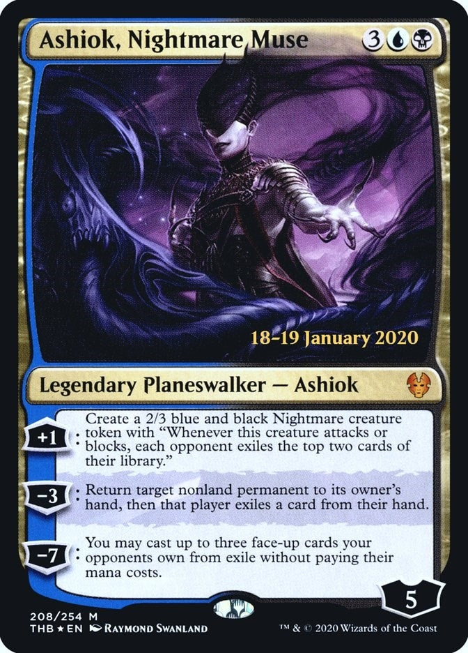 Ashiok, Nightmare Muse (208) (Prerelease Cards)