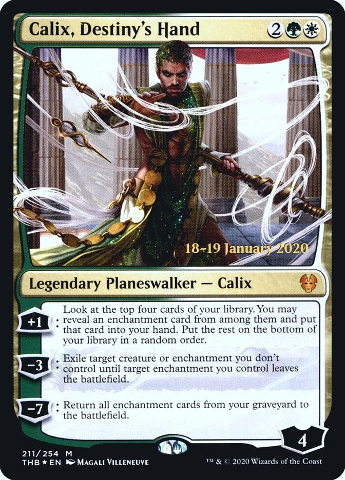Calix, Destiny's Hand (211) (Prerelease Cards)